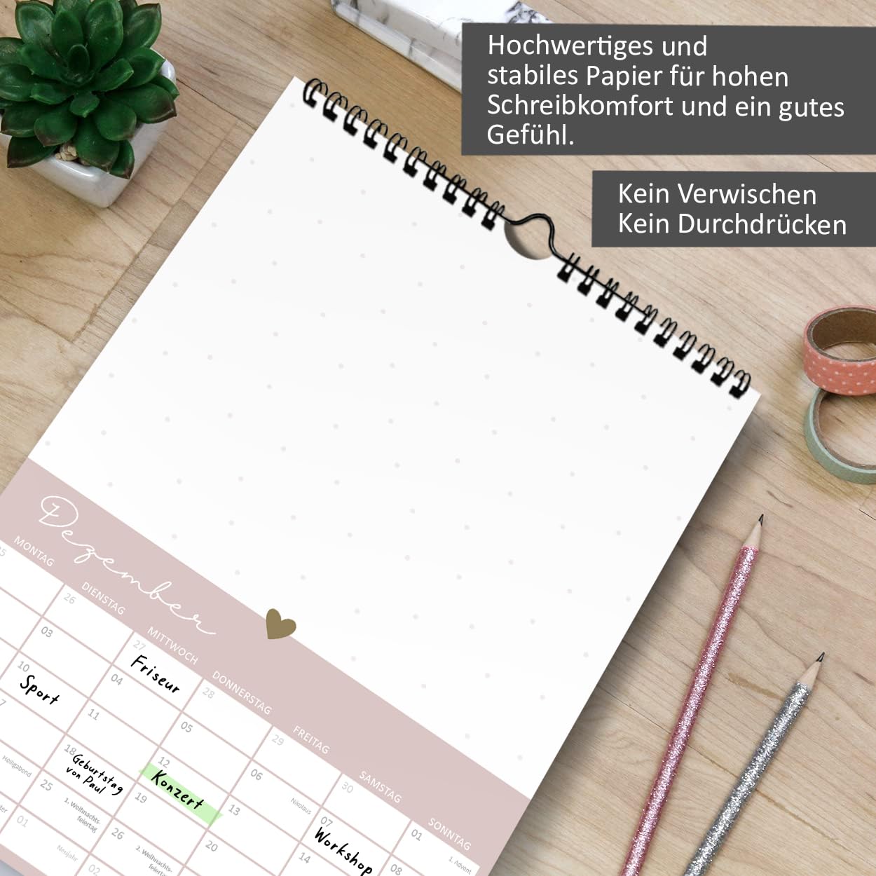 gr-tz-verlag-bastelkalender-2024-wandkalender-din-a4-mit-goldfolie image 3