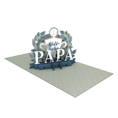 grafik-werkstatt-pretty-pop-up-karte-weltbester-papa-14x14-cm image 5