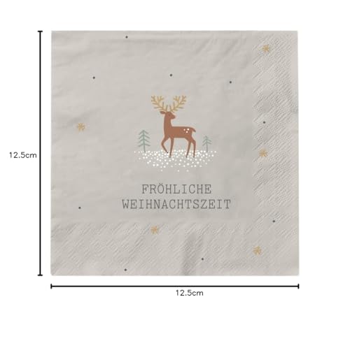 grafik-werkstatt-servietten-fr-hliche-weihnachtszeit-20-st-ck-12-5-x-12-5-cm-gra image 4