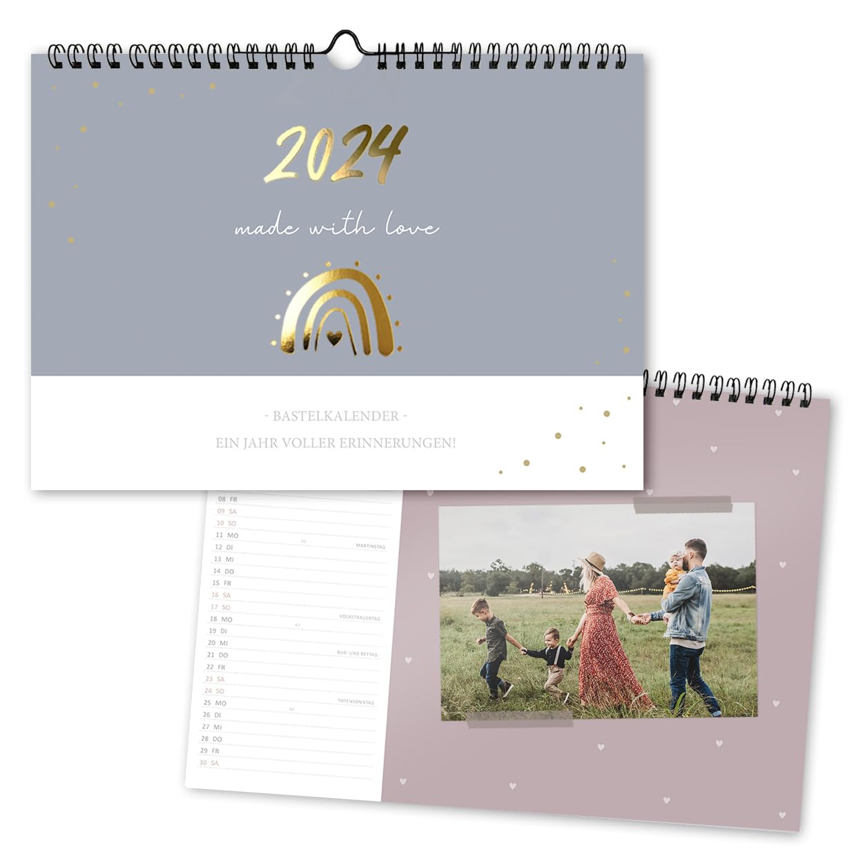 gr-tz-verlag-bastelkalender-2024-blattgold-a4-quer-f-r-hochkant-handybilder-foto image 1