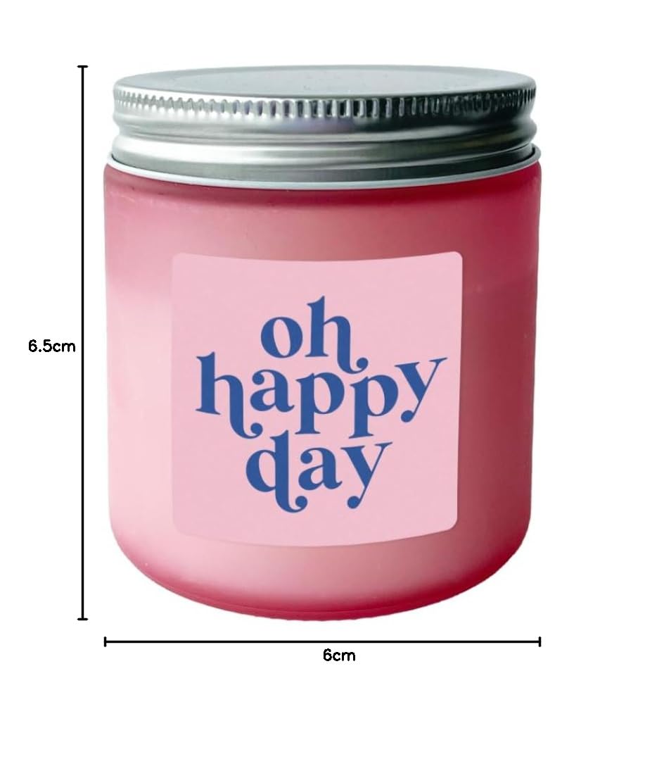 grafik-werkstatt-gute-laune-kerze-oh-happy-day-bl-tenduft-himbeer-pfingstrose-ja image 2
