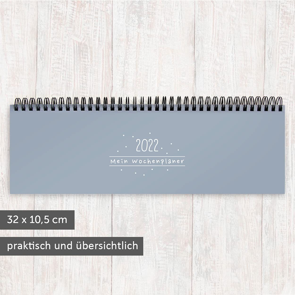 gr-tz-verlag-tischkalender-2022-blau-querformat-wochenkalender image 4