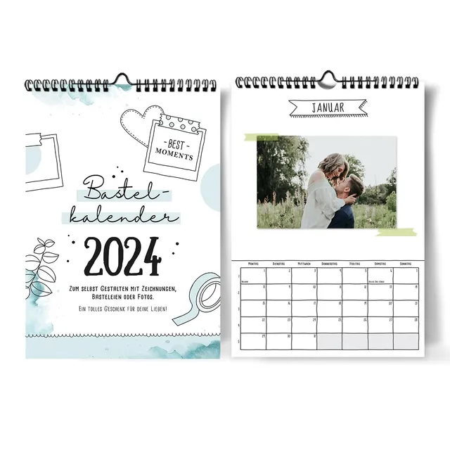 gr-tz-verlag-fotokalender-din-a4-2024-zum-selbstgestalten-diy-wandkalender image 1