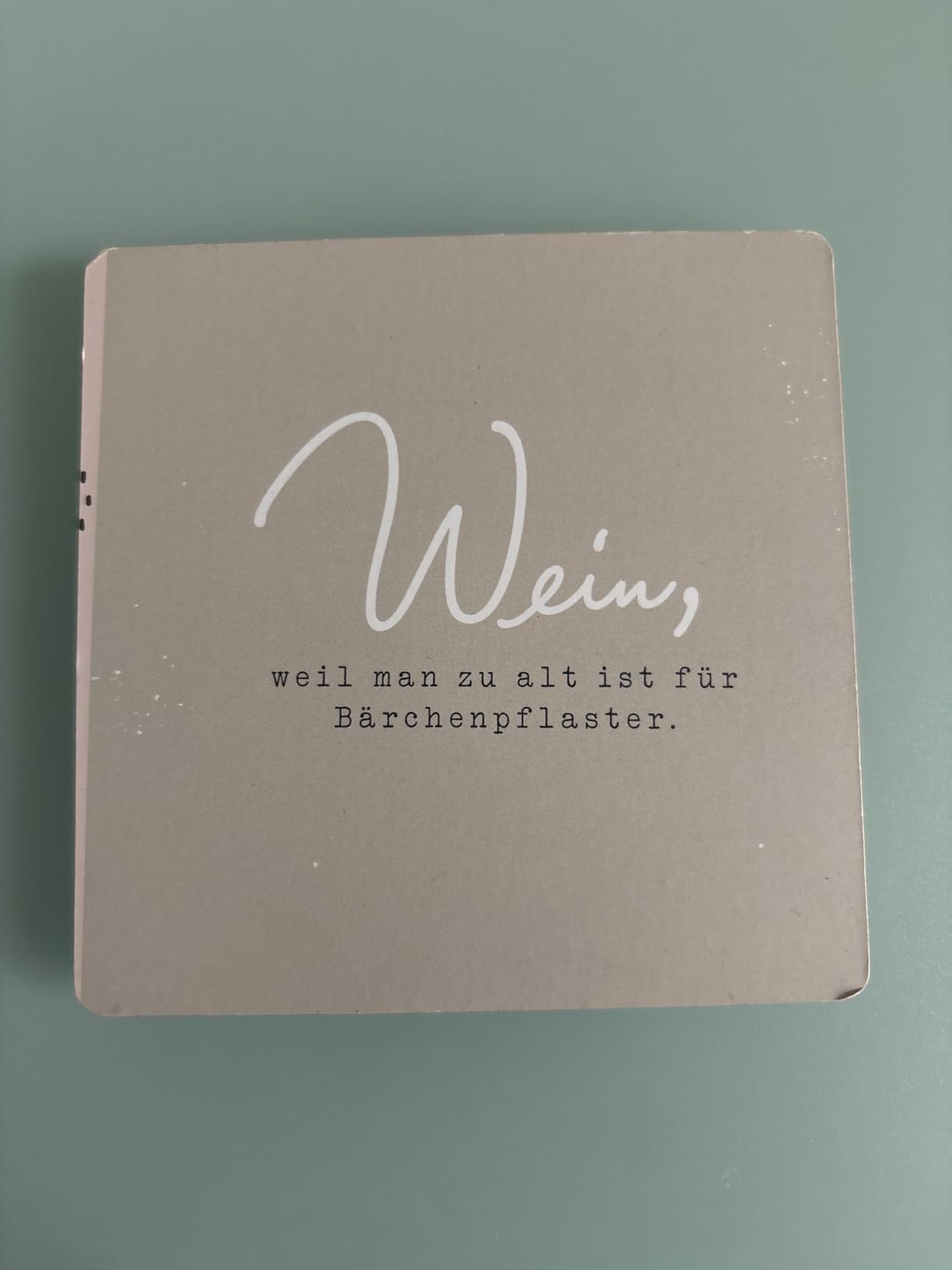 Kleiner Hingucker beim Weinabend