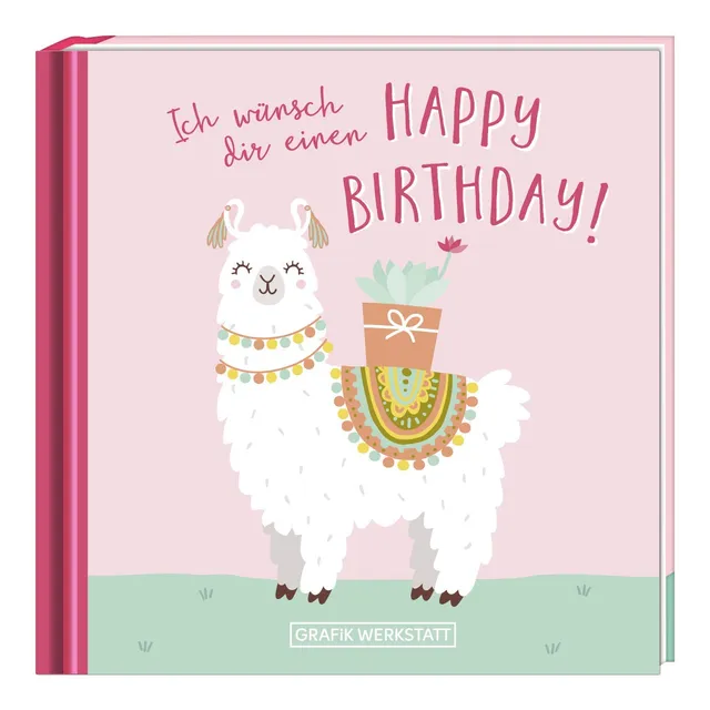 grafik-werkstatt-minibuch-happy-birthday-geschenkbuch image 1