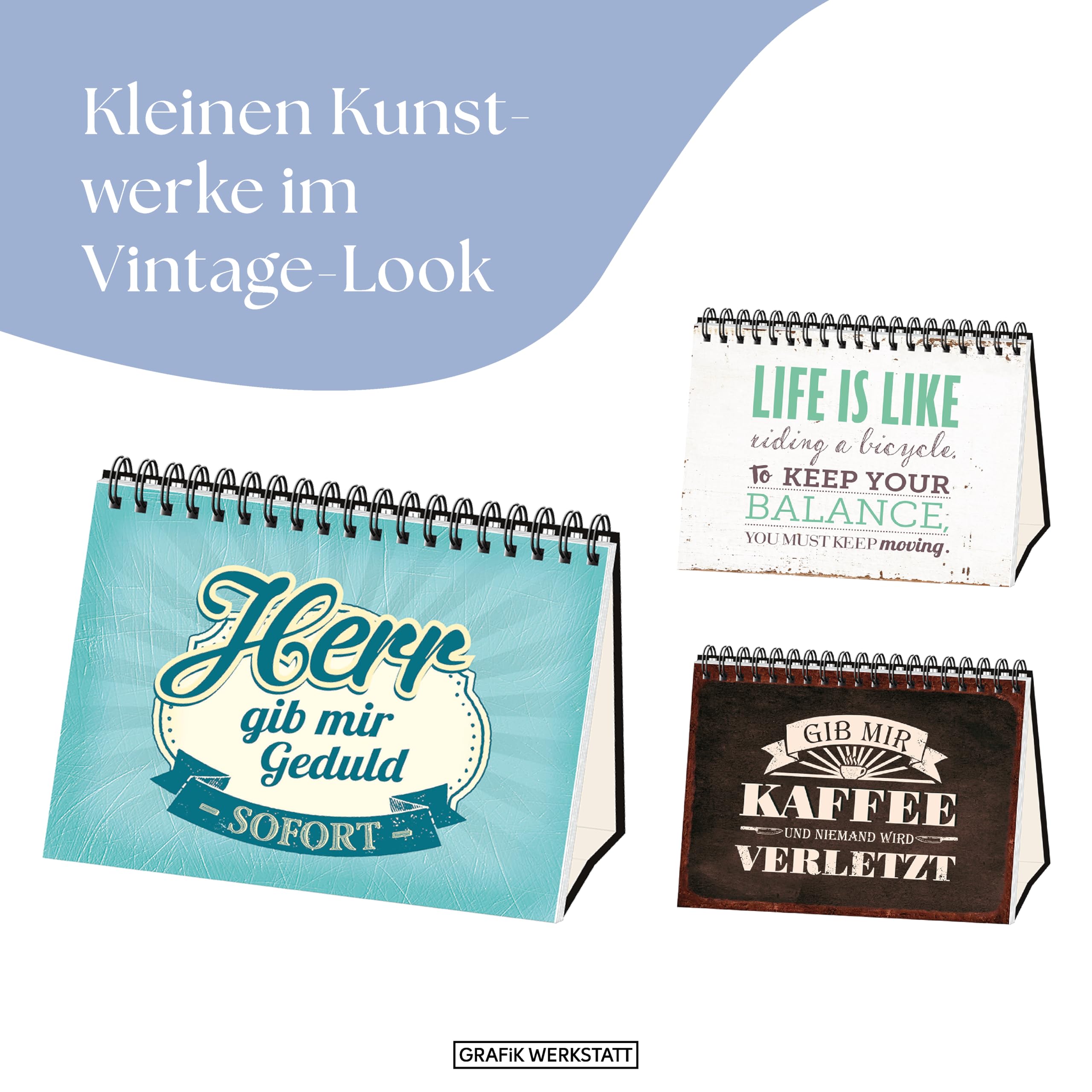 grafik-werkstatt-nett-kann-ich-auch-bringt-aber-nix-spiralbuch-vintageart image 5
