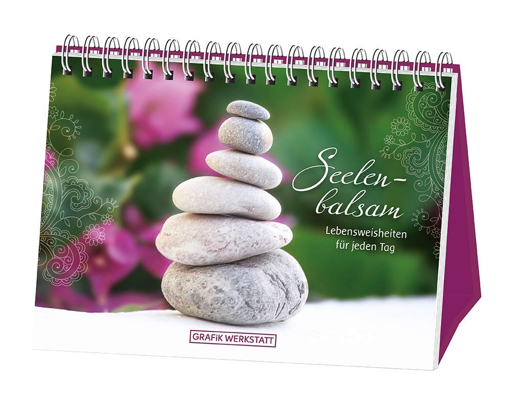 grafik-werkstatt-spiral-aufsteller-seelenbalsam-52-seiten-lebensweisheiten image 1