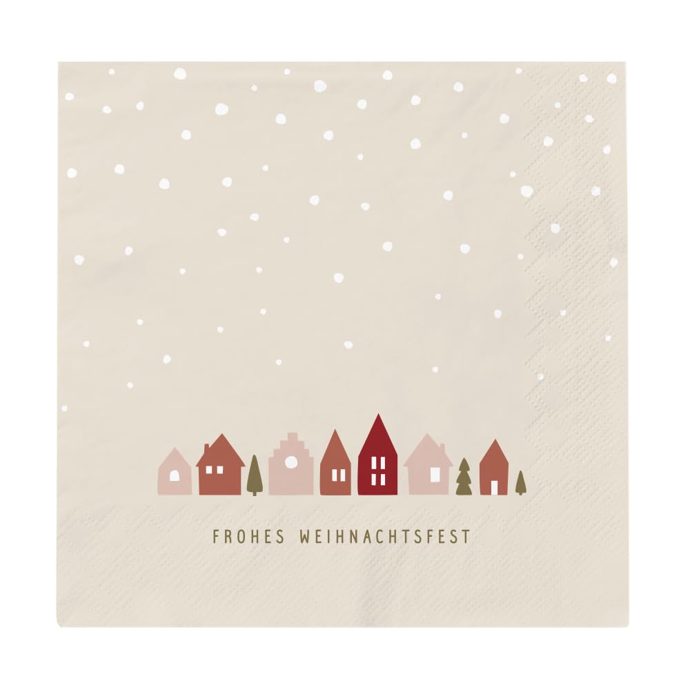 grafik-werkstatt-servietten-frohes-weihnachtsfest-grau-12-5-x-12-5-cm-20-st-ck image 1