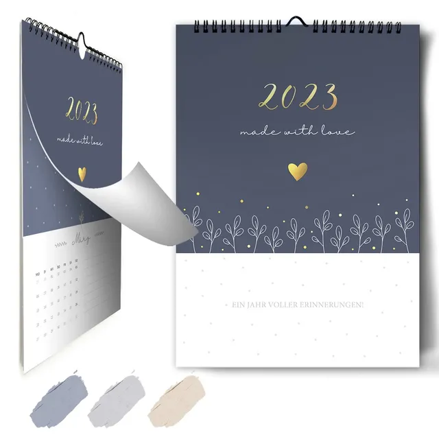 gr-tz-verlag-fotokalender-blattgold-a4-wandkalender-zum-selbstgestalten image 1