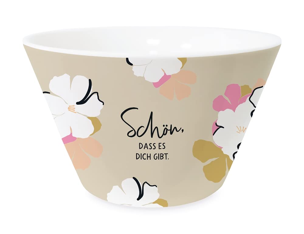 grafik-werkstatt-m-sli-schale-sch-n-dass-es-dich-gibt-porzellan-beige-echtgold image 1
