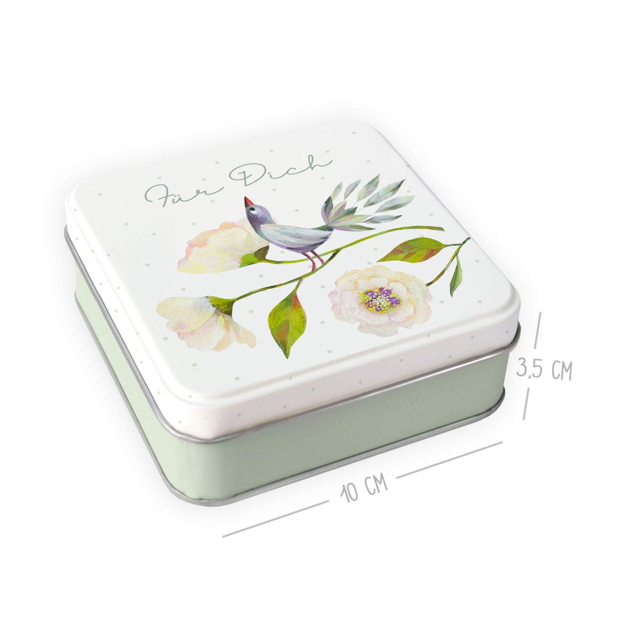 gr-tz-verlag-geschenkdose-f-r-dich-mini-blech-geschenkbox-quadratisch-mit-deckel image 2