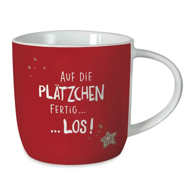 grafik-werkstatt-porzellan-tasse-auf-die-pl-tzchen-fertig-los-rot-kaffeetasse-30 image 1