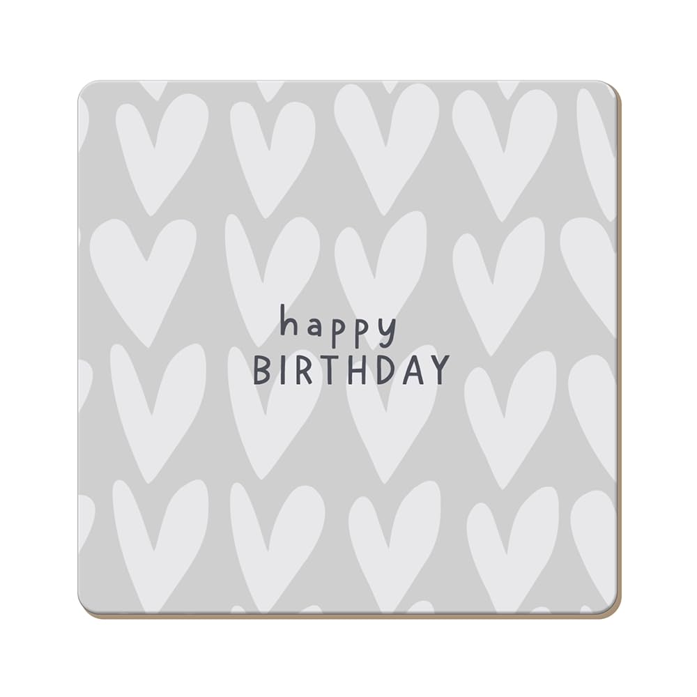grafik-werkstatt-untersetzer-kork-happy-birthday-bunt-9-5x9-5-cm image 1