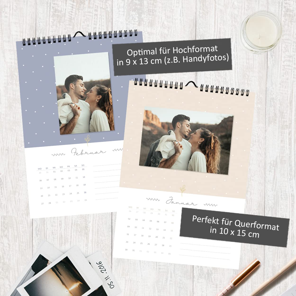 gr-tz-verlag-fotokalender-blattgold-a4-wandkalender-zum-selbstgestalten image 2