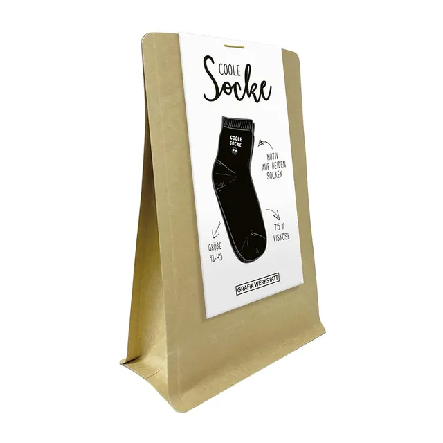 grafik-werkstatt-coole-socke-damen-herren-socken-gr-36-40-41-45-1-paar image 1