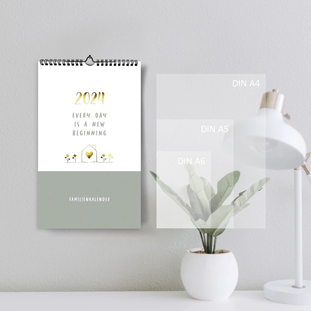 gr-tz-verlag-familienkalender-2024-wandkalender-5-spalten-blattgold-19-x-32-cm image 7