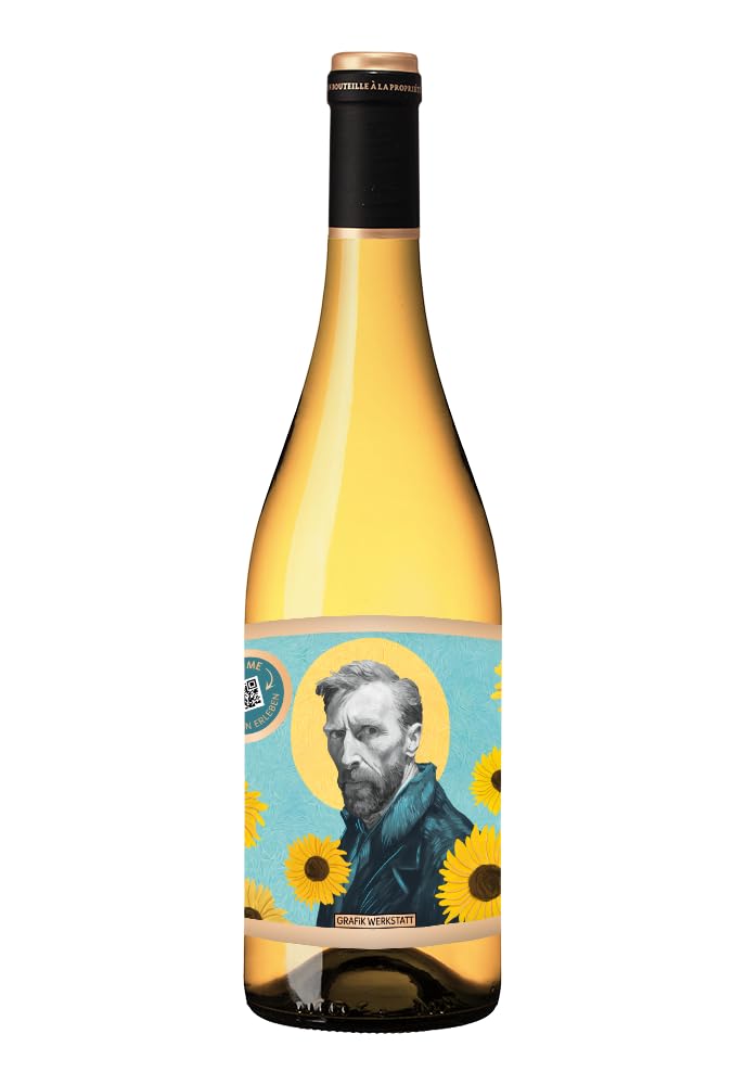 grafik-werkstatt-vincent-van-gogh-wei-wein-weinflasche-chardonnay-genuss-design image 8