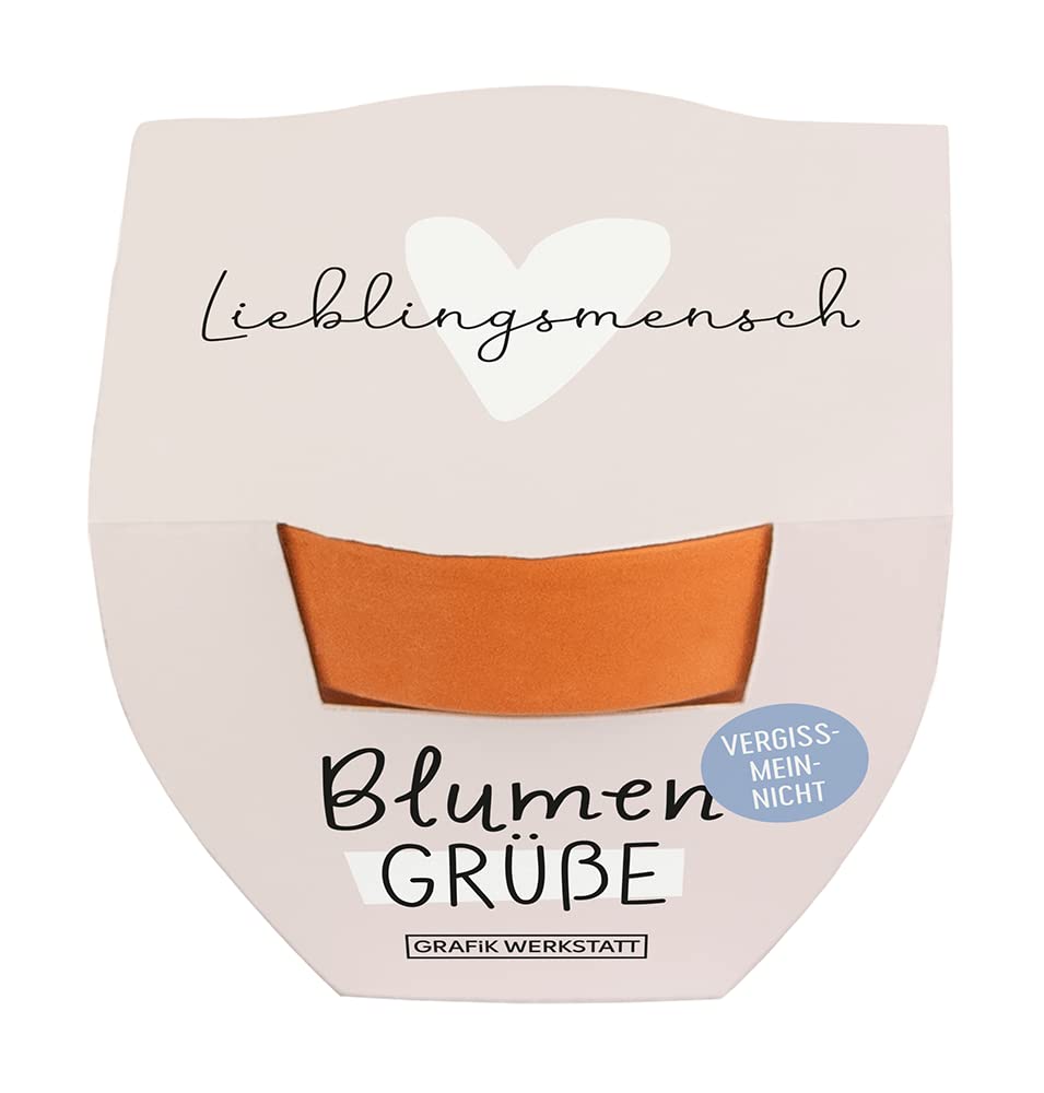 grafik-werkstatt-blumengr-e-mini-terrakotta-t-pfchen-vergissmeinnicht-lieblingsm image 2