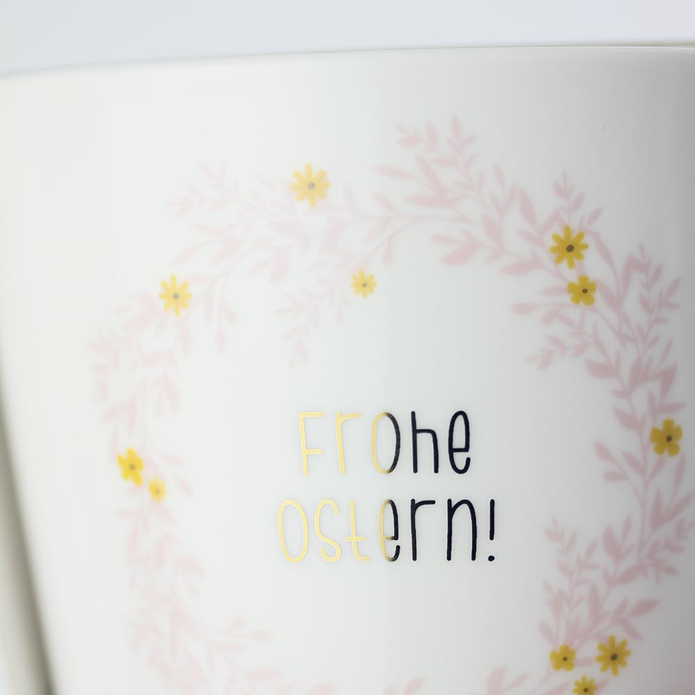 grafik-werkstatt-kaffee-tasse-frohe-ostern-porzellan-mit-100-echtgold-420-ml image 2