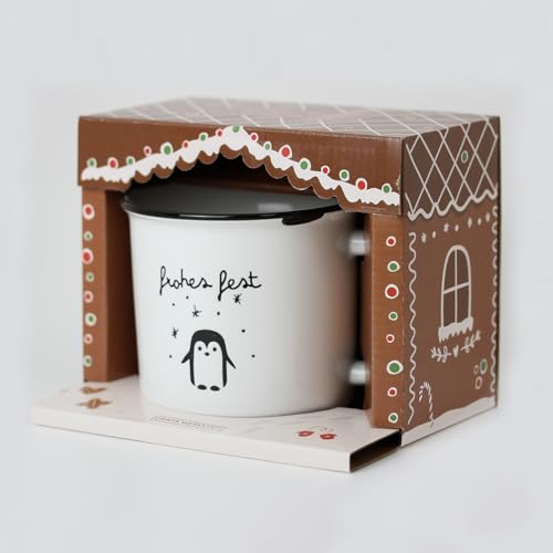 grafik-werkstatt-kaffeetasse-vintage-keramik-becher-400-ml-weihnachten-frohes-fe image 5