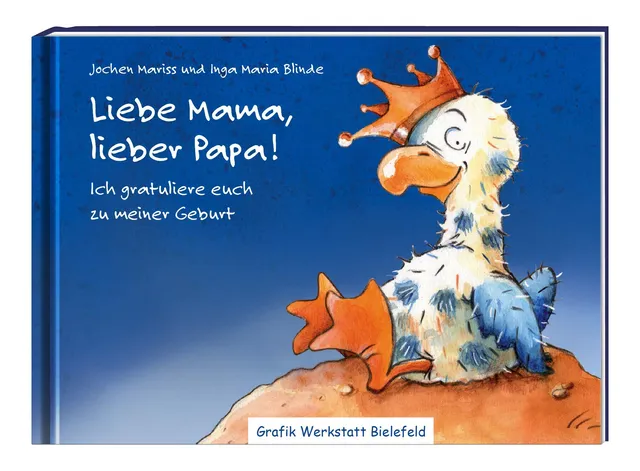 grafik-werkstatt-liebe-mama-lieber-papa-geschenkbuch-kleine-wunder-zur-geburt image 1